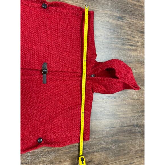 Beautiful Ireland Wool Hooded Shaw,John Branigan Weavers, Buckle Latch - Picture 13 of 14